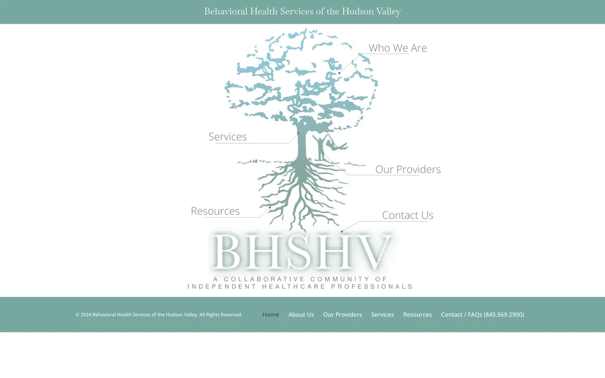 Behavioral Health Services of the Hudson Valley on desktop