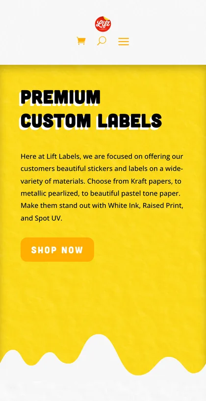 Lift Labels on a phone