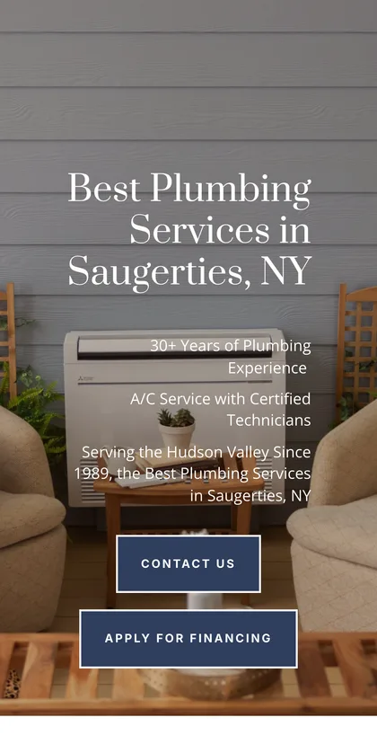 Sinnott's Plumbing & Heating on a phone